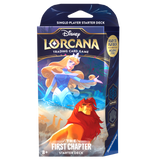 Disney Lorcana TCG - [Set 1] The First Chapter Sapphire & Steel (Cinderella & Mufasa) Starter Deck