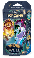 Disney Lorcana TCG - [Set 10] Whispers in the Well Amber & Emerald (Simba & Meg) Starter Deck