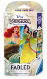 Disney Lorcana TCG - [Set 9] Fabled Amber & Sapphire (Arial & Mulan) Starter Deck