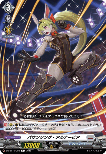 DZ-BT10/085 C パウンシング・アルナービア