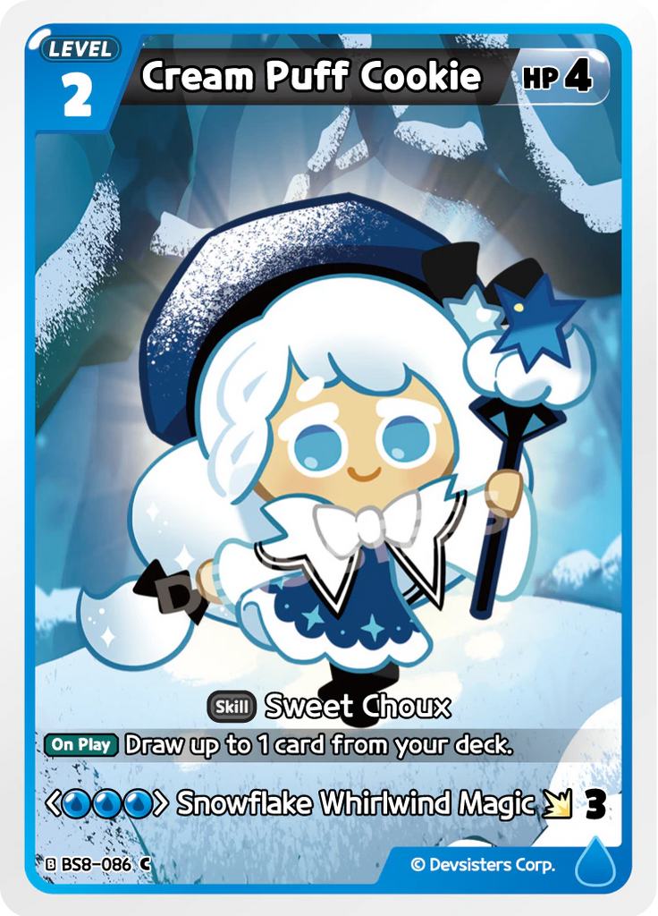 CRB-BS8-086 C Cream Puff Cookie