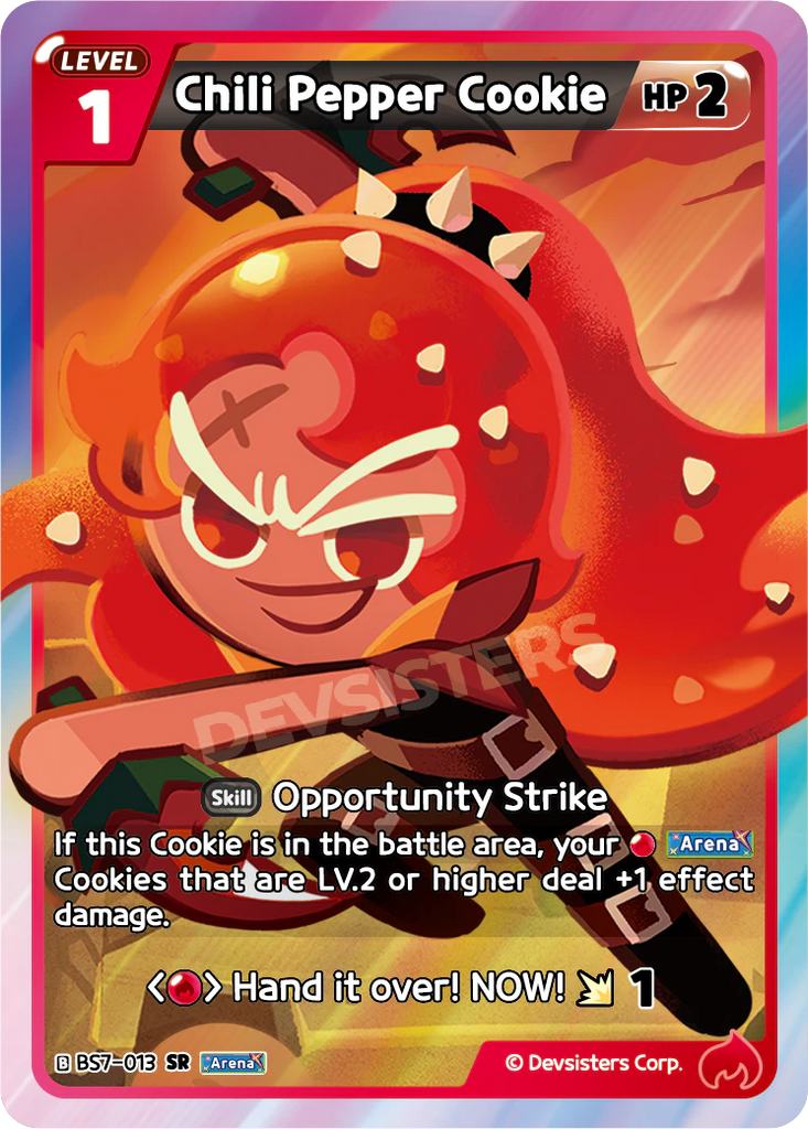 CRB-BS7-013 SR Chili Pepper Cookie