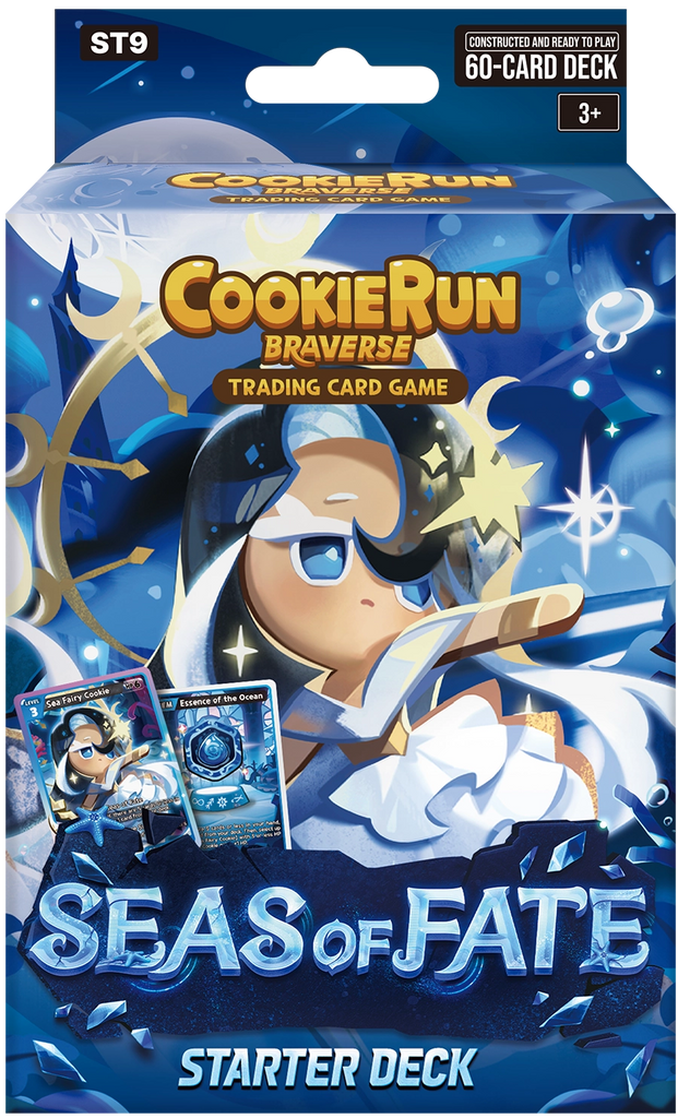 CookieRun Braverse TCG - [ST-09] Seas of Fate Blue Starter Deck