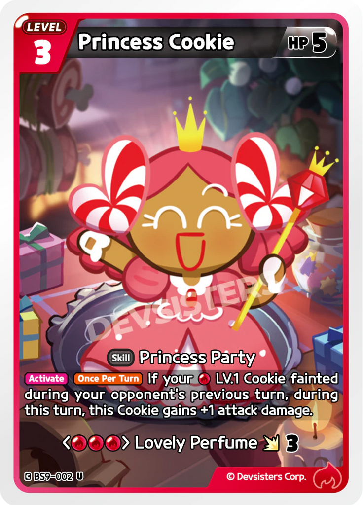 CRB-BS9-002 U Princess Cookie