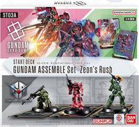 Gundam Card Game - [ST-03A] Zeon's Rush Gundam Assemble Japanese Starter Set