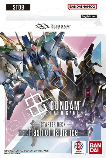 Gundam Card Game - [ST-08] Flash of Radiance English Starter Deck