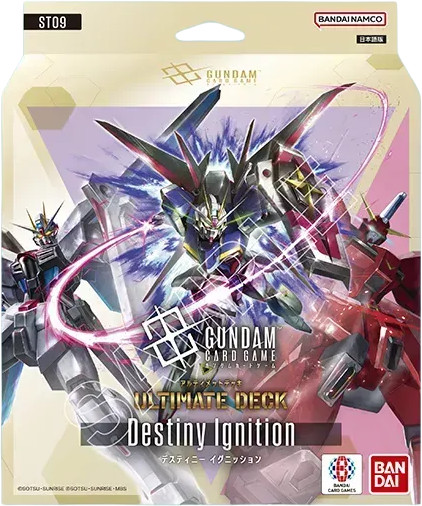 Gundam Card Game - [ST-09] Destiny Ignition Japanese Ultimate Deck 01