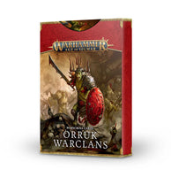 Warhammer Age of Sigmar - Warscroll Cards: Orruk Warclans (English)