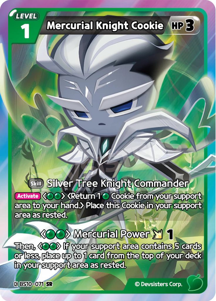 CRB-BS10-071 SR Mercurial Knight Cookie