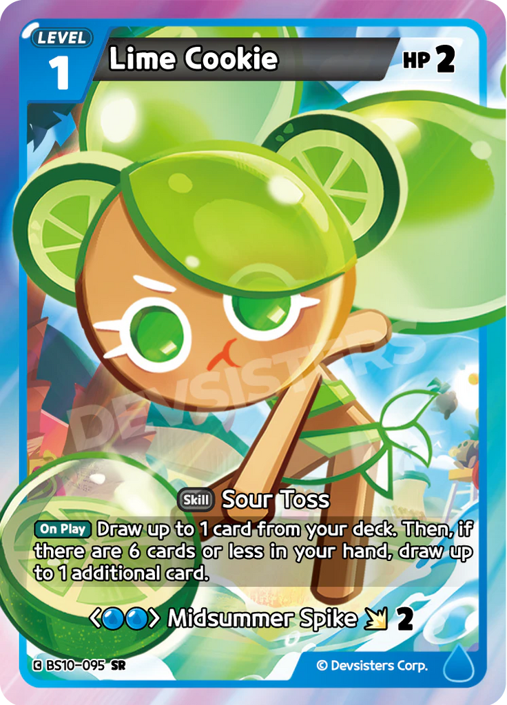 CRB-BS10-095 SR Lime Cookie