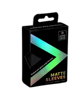 Kardiko Standard Size Matte Sleeves (Black)