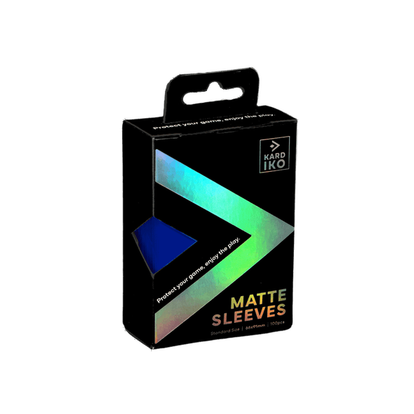 Kardiko Standard Size Matte Sleeves (Blue)