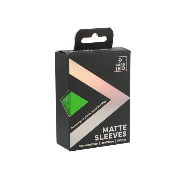 Kardiko Standard Size Matte Sleeves (Emerald)