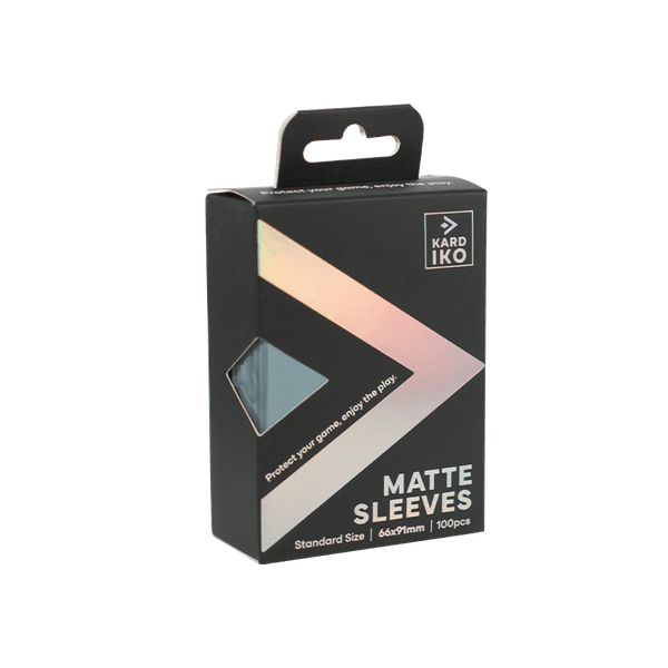 Kardiko Standard Size Matte Sleeves (Iron Grey)