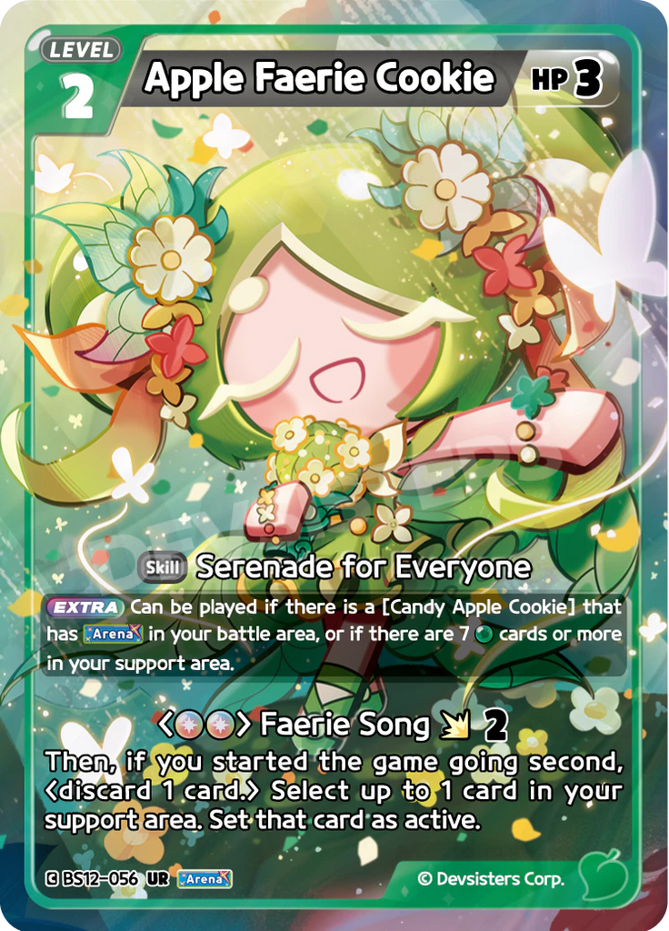 CRB-BS12-056 UR Apple Faerie Cookie