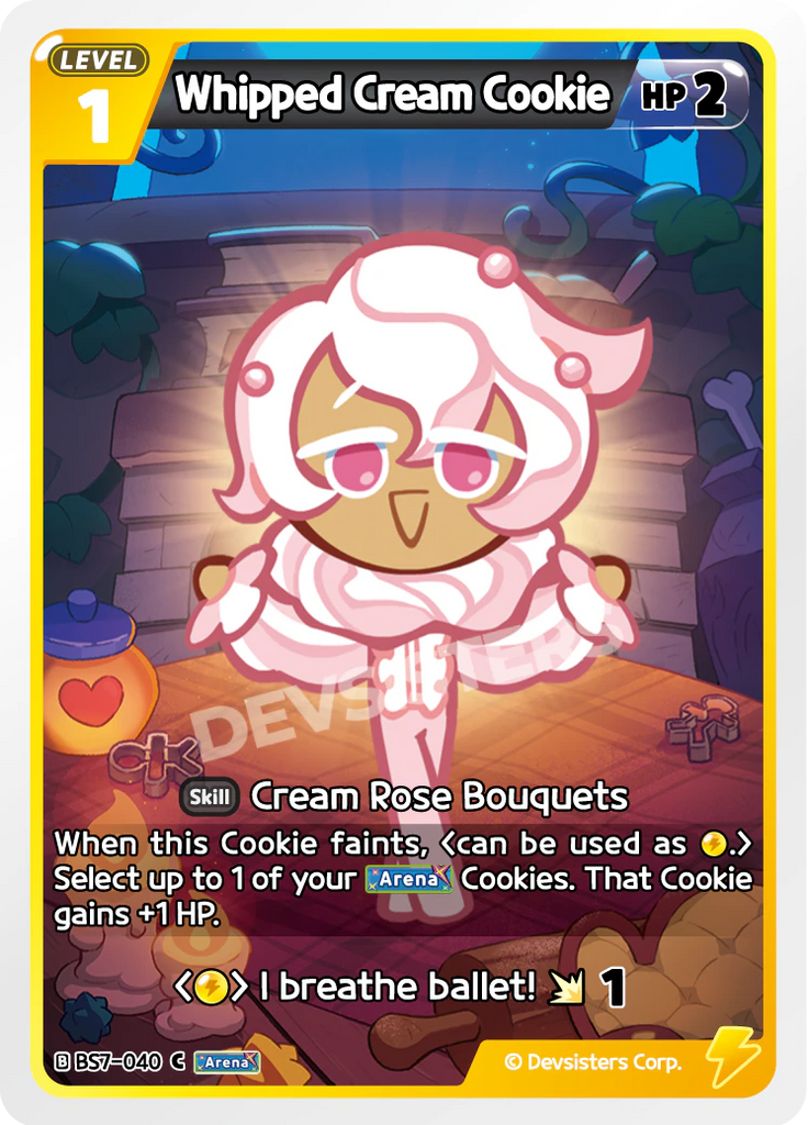 CRB-BS7-040 C Whipped Cream Cookie