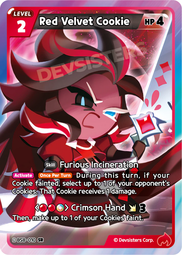 CRB-BS8-010 SR Red Velvet Cookie