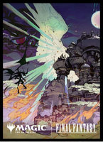 MAGIC: The Gathering X Final Fantasy - Eidolon Alexander (FFIX) MFS-58 Player's Card Sleeves