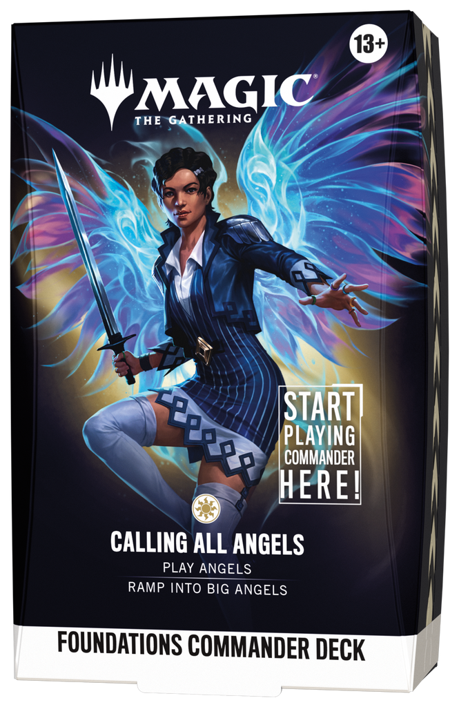 MAGIC The Gathering TCG: Foundations Commander Deck - Calling All Angels