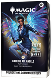 MAGIC The Gathering TCG: Foundations Commander Deck - Calling All Angels