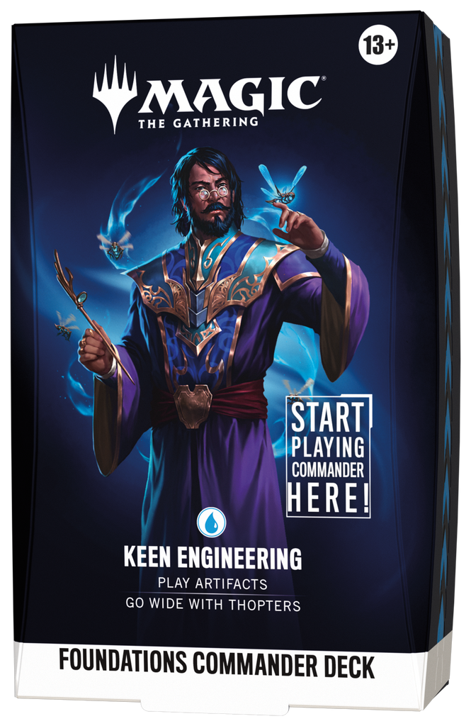 MAGIC The Gathering TCG: Foundations Commander Deck - Keen Engineering