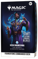 MAGIC The Gathering TCG: Foundations Commander Deck - Keen Engineering