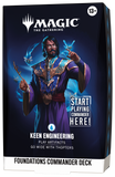 MAGIC The Gathering TCG: Foundations Commander Deck - Keen Engineering