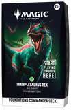 MAGIC The Gathering TCG: Foundations Commander Deck - Tramplesaurus Rex