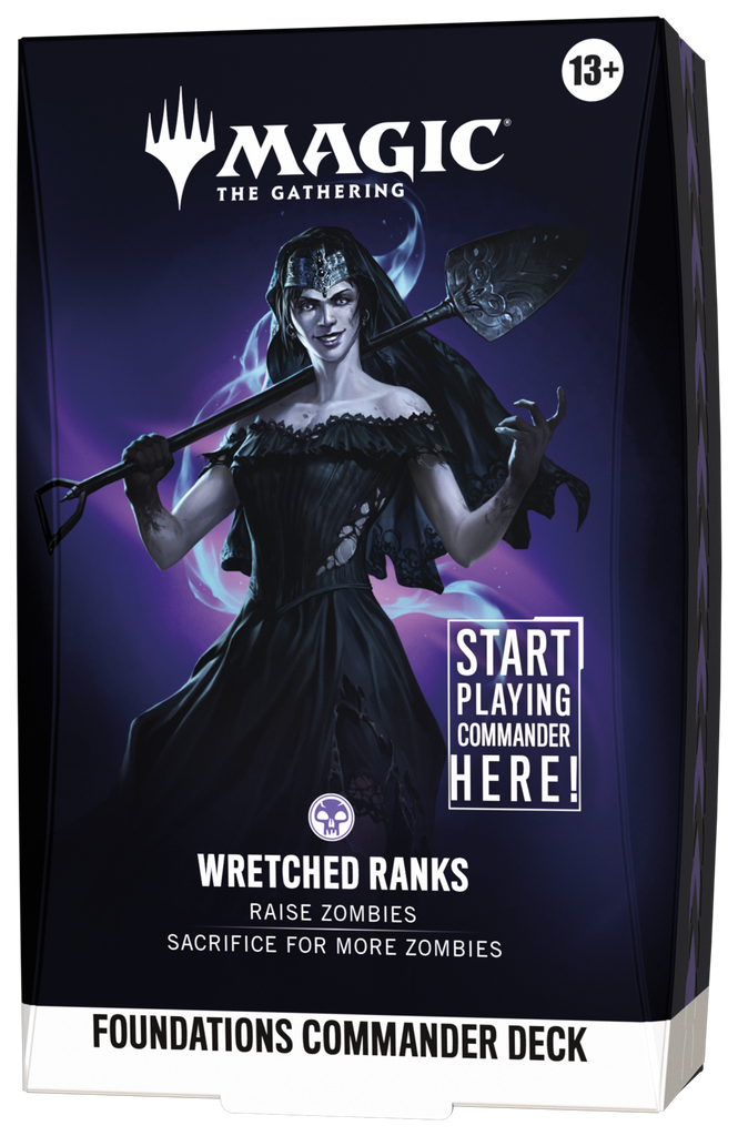 MAGIC The Gathering TCG: Foundations Commander Deck - Wretched Ranks