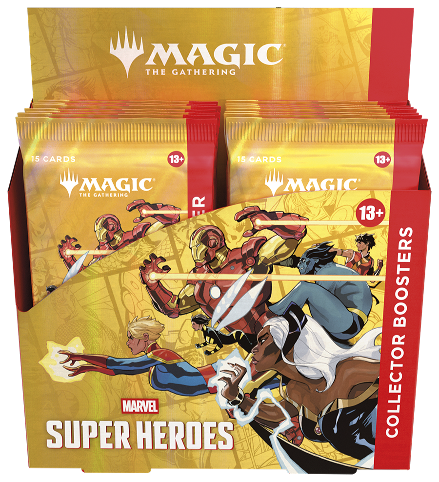 MAGIC The Gathering TCG: Marvel Super Heroes English Collector Booster Box