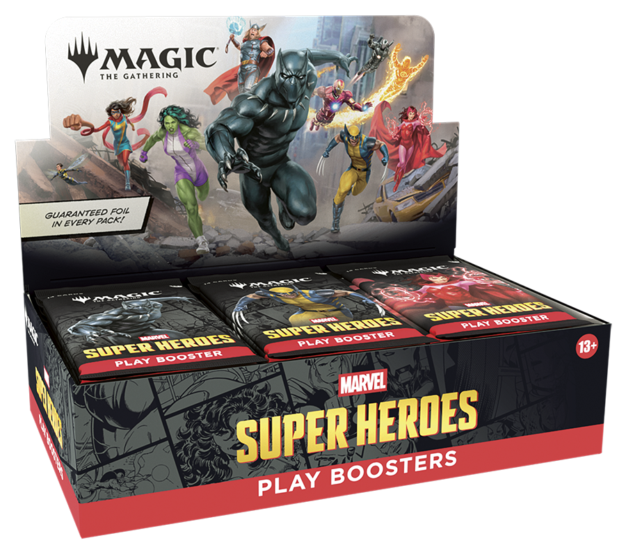 MAGIC The Gathering TCG: Marvel Super Heroes English Play Booster Box