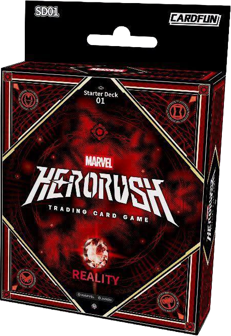 Marvel Hero Rush TCG [SD01] Reality (Ironman) English Starter Deck