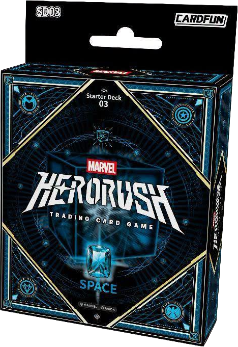 Marvel Hero Rush TCG [SD03] Space (Captain America) English Starter Deck