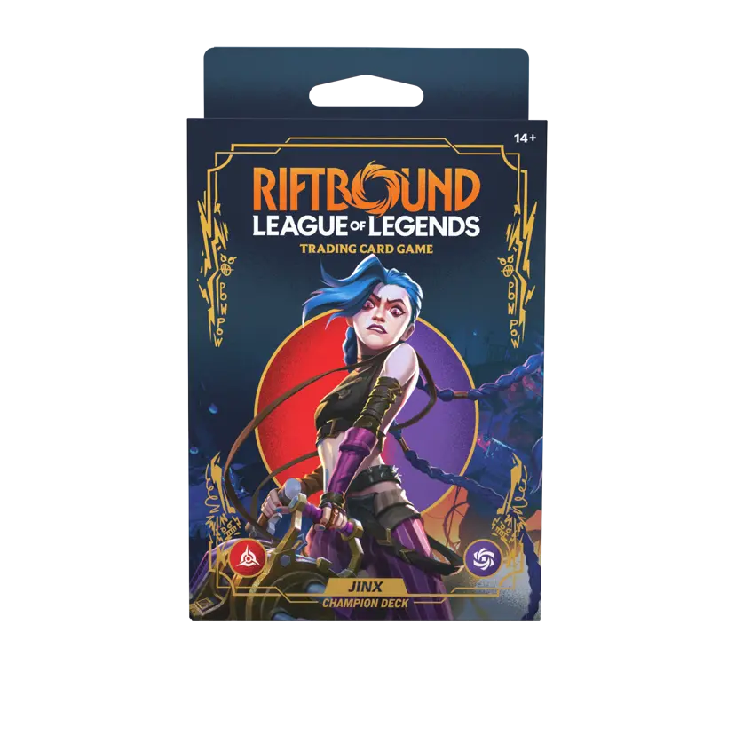 Riftbound: League of Legends TCG [Set 01] Origins English Champion Deck - Jinx