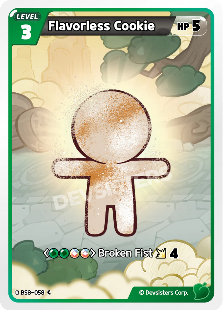 CRB-BS8-058 C Flavorless Cookie
