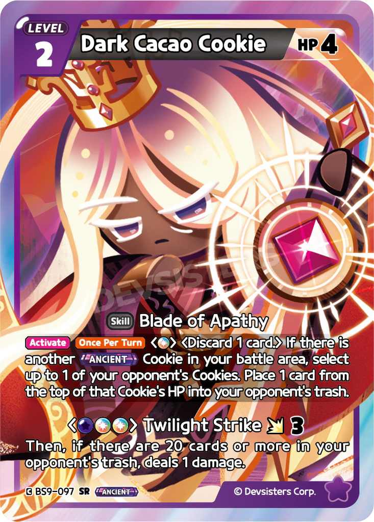 CRB-BS9-097 SR Dark Cacao Cookie