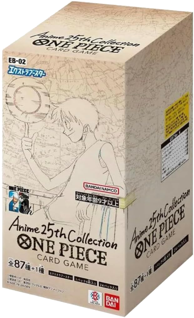 one piece eb 02 booster box English TCG Extra Anime 25th Collection EB02 capturing the essence of the beloved series like never before One Piece TCG Extra Booster
