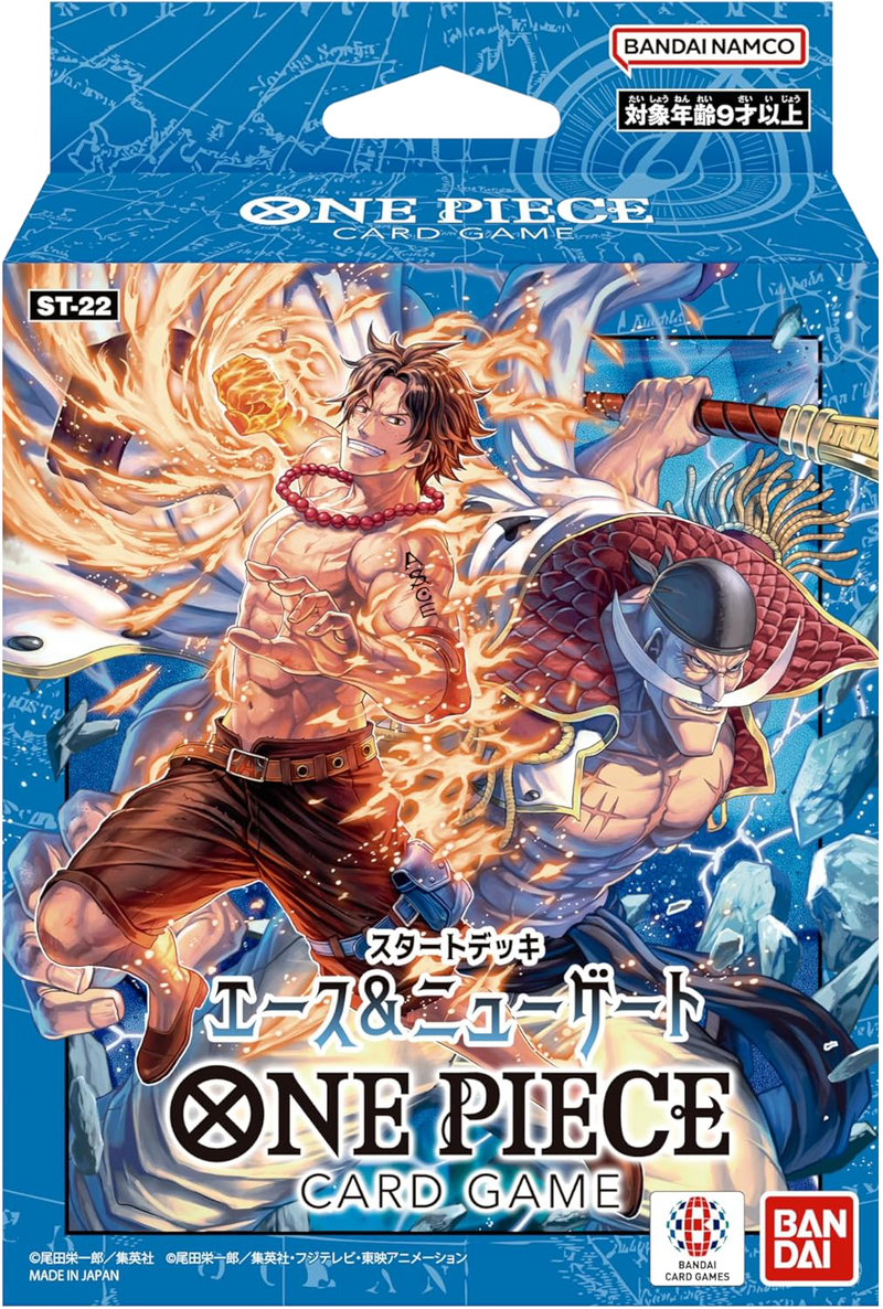 One Piece Card Game - [OP-ST22] Ace & Newgate Japanese Starter