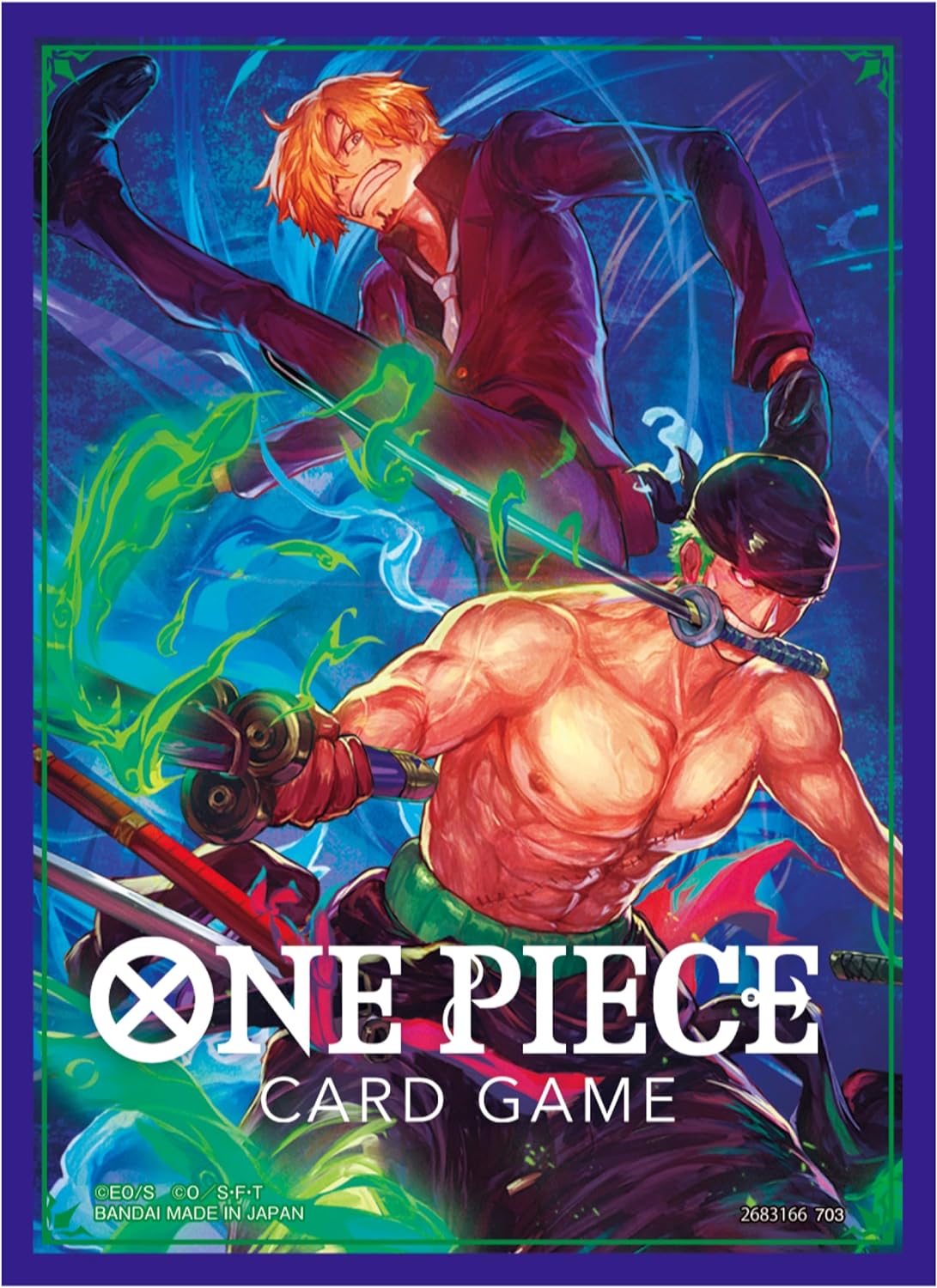 One Piece Card Game - Zoro & Sanji Card Sleeves | Game Academia Singapore One Piece Card Game - Zoro & Sanji Card Sleeves | Game Academia Singapore