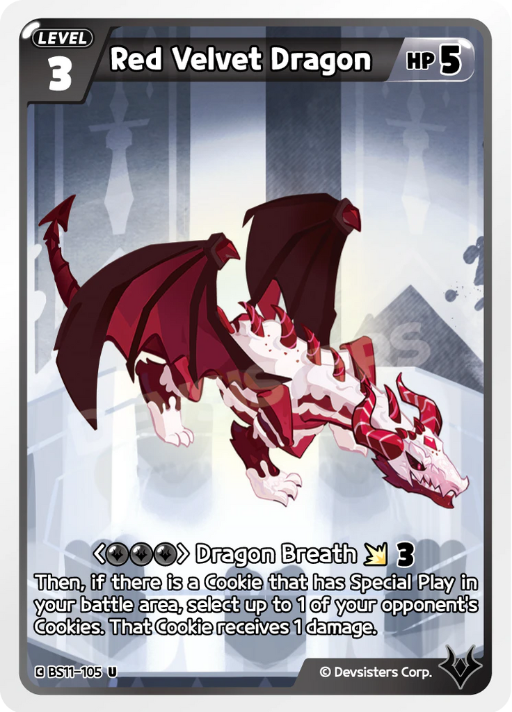 CRB-BS11-105 U Red Velvet Dragon