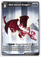CRB-BS11-105 U Red Velvet Dragon