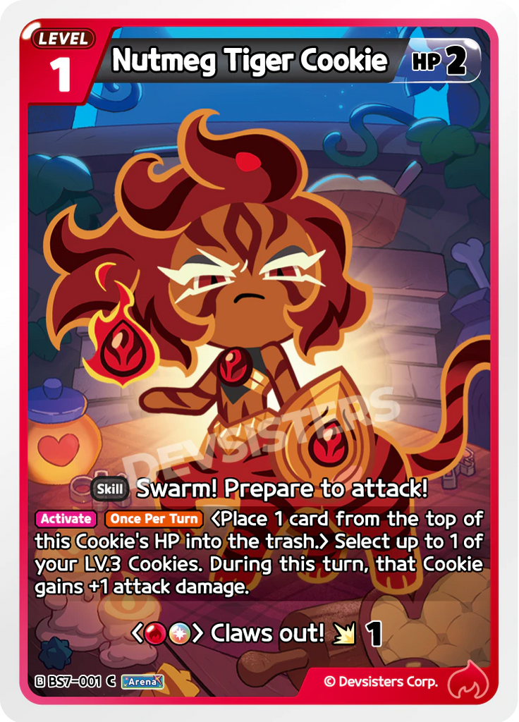 CRB-BS7-001 C Nutmeg Tiger Cookie