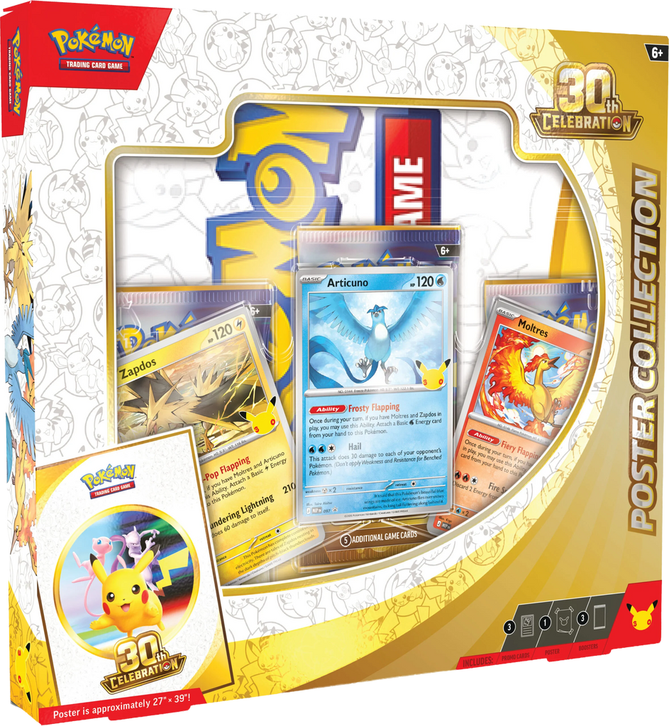 Pokémon TCG: 30th Celebrations Poster Collection