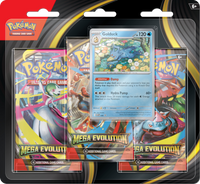 Pokémon TCG: [ME01] Mega Evolution 3-Blister Set (Golduck)