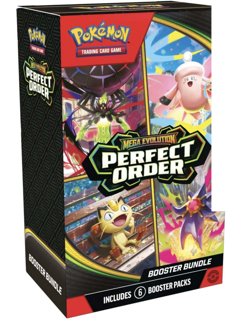 Pokémon TCG: [ME03] Mega Evolution - Perfect Order Booster Bundle