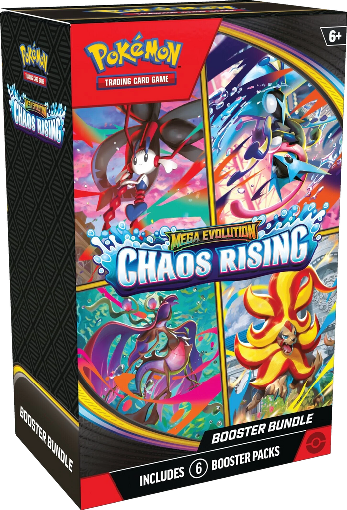 Pokémon TCG: [ME04] Mega Evolution - Chaos Rising Booster Bundle