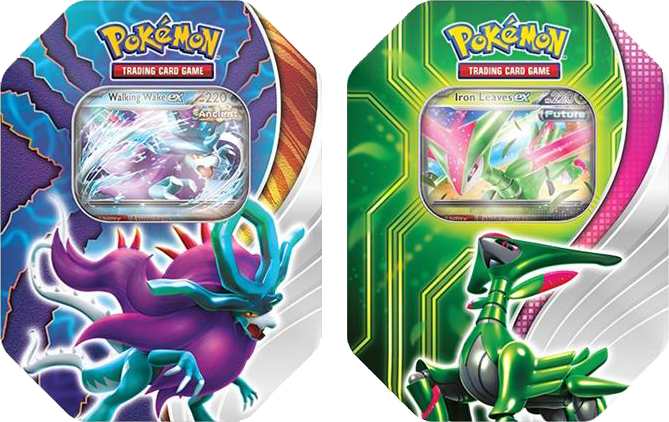 Pokmon TCG: Paradox Clash 4-Pack Tin Set Pokmon TCG: Paradox Clash 4-Pack Tin Set