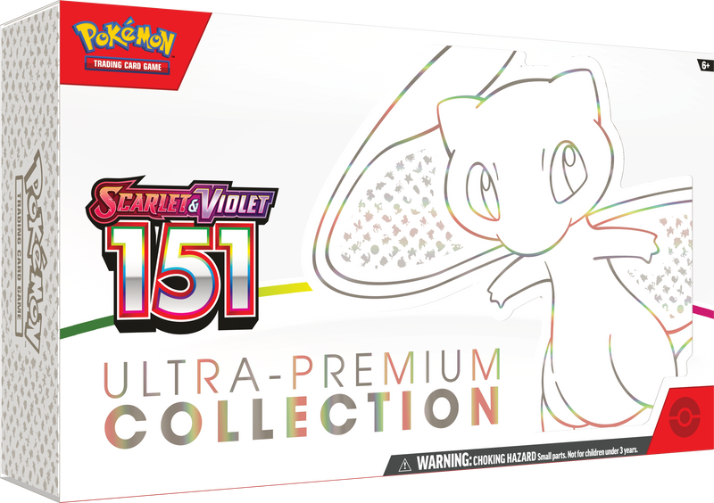 pokemon trading card game scarlet and violet 151 collection Pokémon TCG: Scarlet & Violet 151 Ultra Premium Collection Box