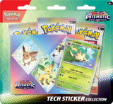 Pokémon TCG: Scarlet & Violet - Prismatic Evolutions Tech Sticker Collection (Leafeon)