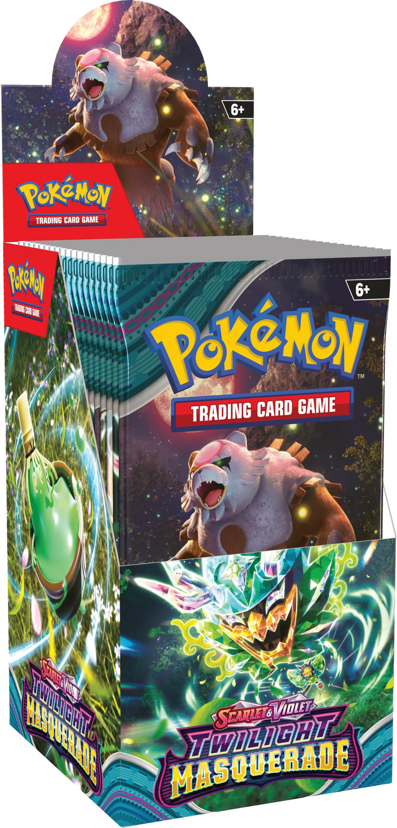 Pokémon TCG: [SV06] Scarlet & Violet - Twilight Masquerade 18-Pack Boo